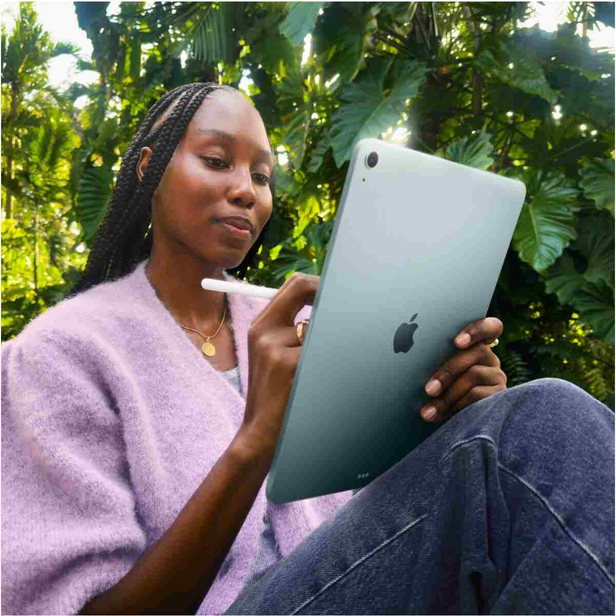 Apple 11" iPad Air Wi-Fi 128GB - Mavi - M3 işlemci - Görsel 8