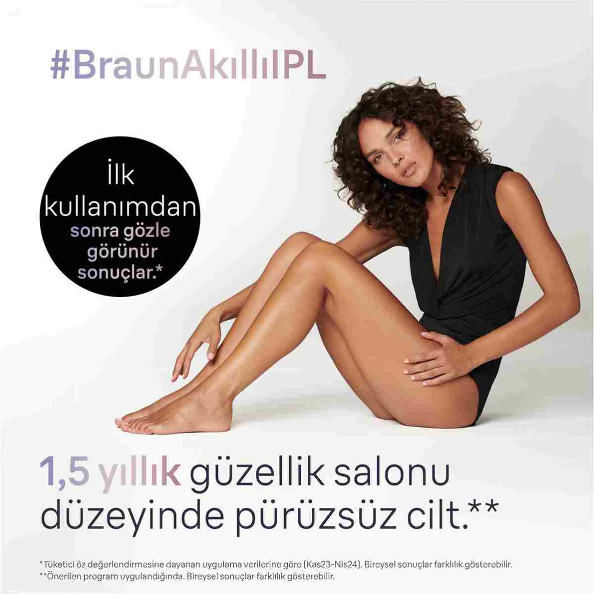 Braun IPL Skin i·expert, Evde Tüy Alma, Ücretsiz Uygulama, Çanta, Gillette Venus, 3 Başlık, PL7253 - Görsel 2