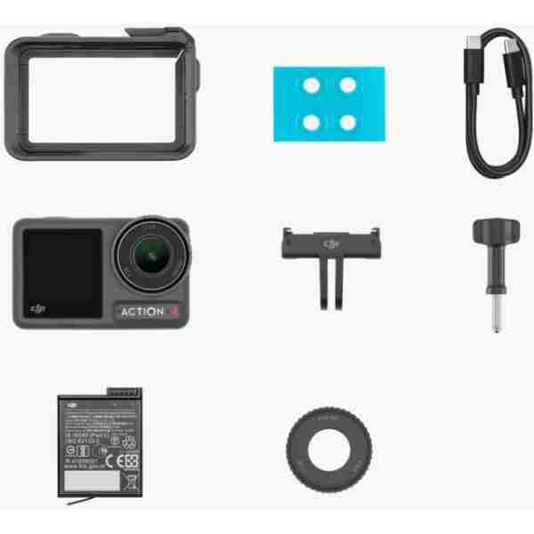 Osmo Action 4 Essential Combo | DJI Türkiye Karacasulu Garantili |