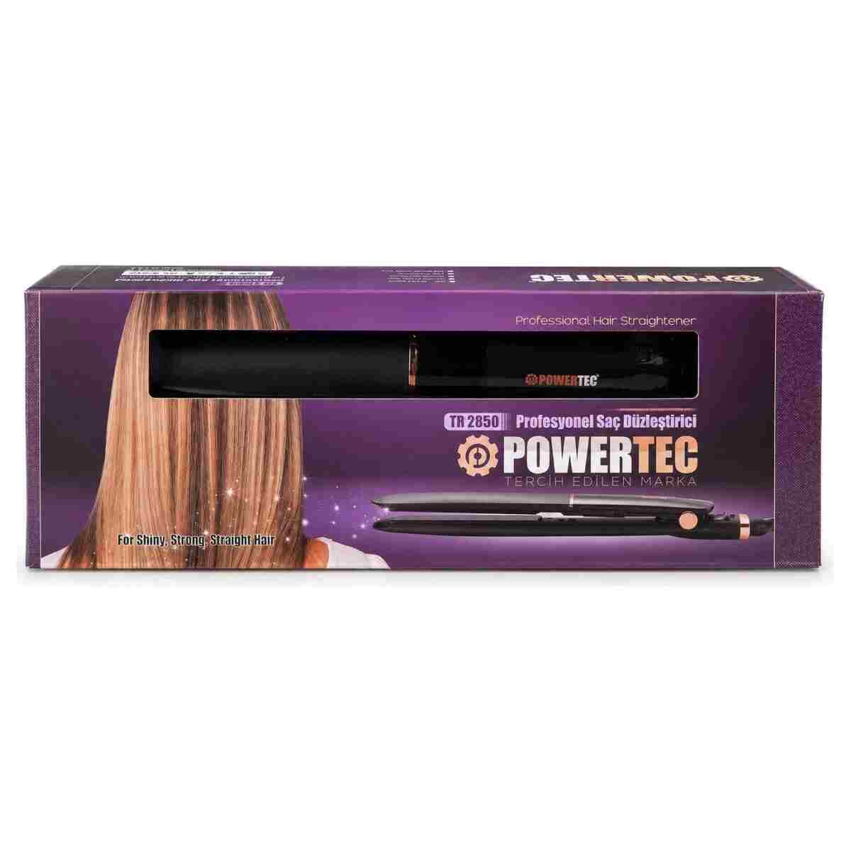POWERTEC TR-2850 Seramik Saç Şekillendirici Düzleştirici - Görsel 15