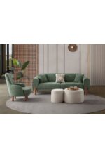 EDSY HOME Armoni 3+1 Koltuk Takımı Yeşil - Görsel 2