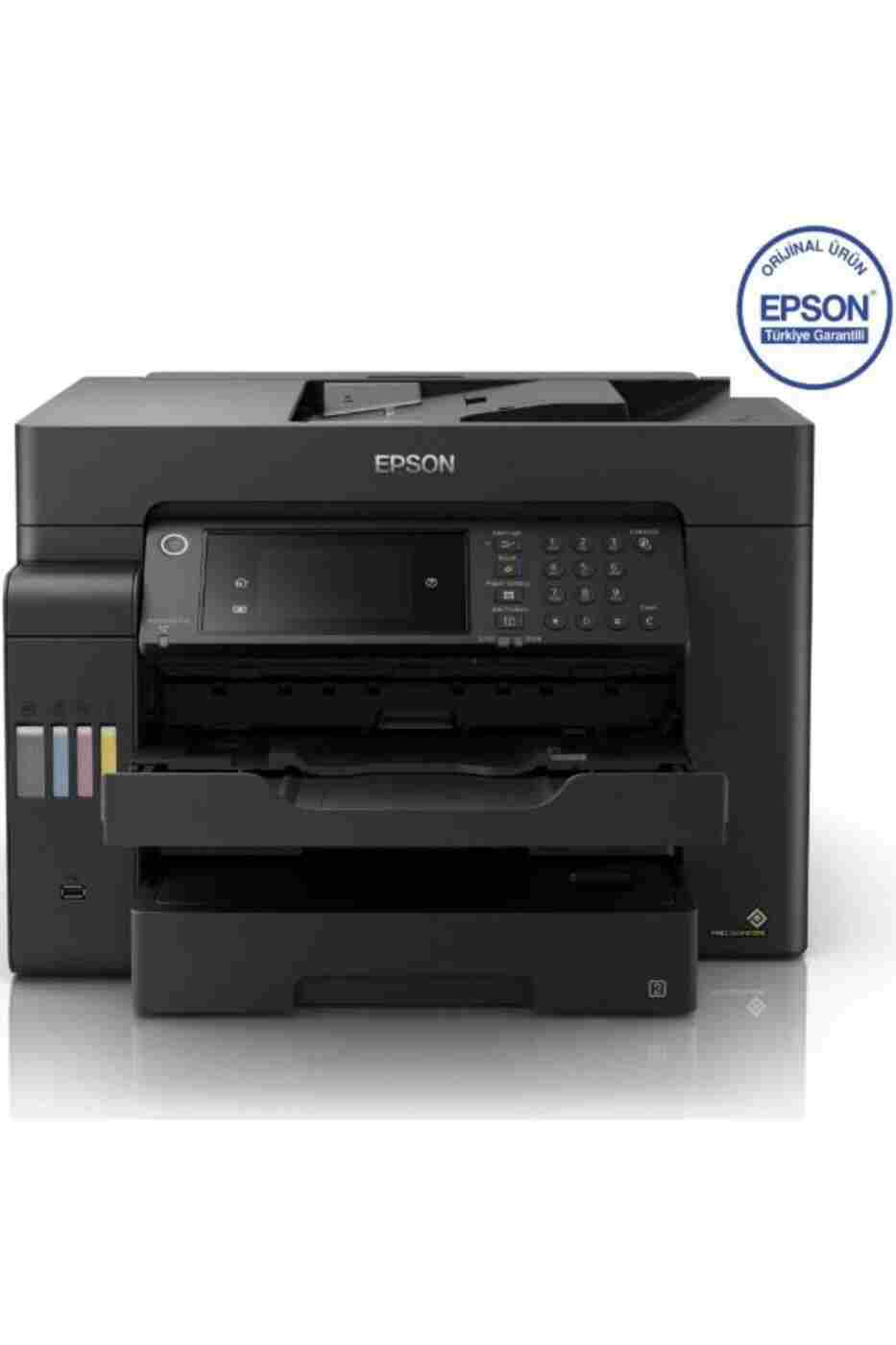 677e809caede3dda9cdc305ac56674de EPSON EcoTank L15150 Wi-Fi+Tarayıcı+Fotokopi+Faks Çok Fonksiyonlu Tanklı Mürekkep Püskürtmeli Yazıcı - Görsel 1