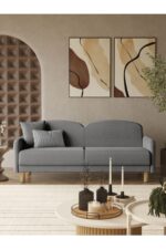 Modalife Bohem Koltuk Takımı, Oturma Grubu 3+3+1 Full Paket (2 Koltuk 1 Berjer) (Sandıklı-Yataklı) - Görsel 2