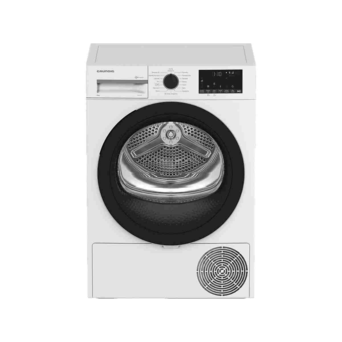 Grundig GPDH 9635 E Enerji Sınıfı 9 kg Isı Pompalı Kurutma Makinesi Beyaz - Görsel 8