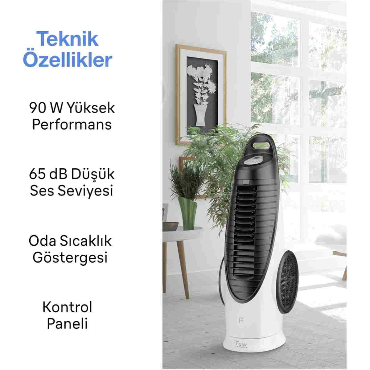 Fakir TVL 90S Kule Tipi Vantilatör - Görsel 3