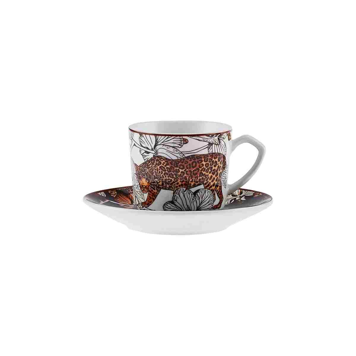 Karaca Tiger 2 Kişilik Kahve Fincan Takımı 80 Ml - Görsel 8