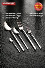 Kahramanlar Gözde 60 Parça Çatal Kaşık Takımı - Görsel 4