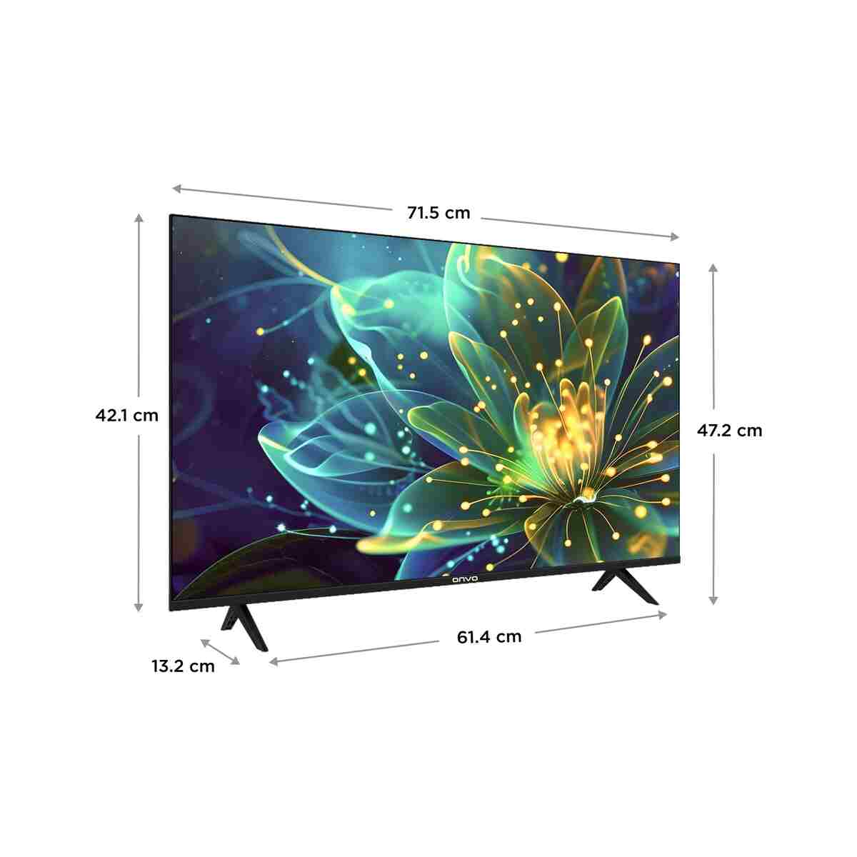 ONVO 32VL80F2HA 32'' 82 Ekran Uydu Alıcılı HD Ready WhaleOS 10 LED TV - Görsel 3
