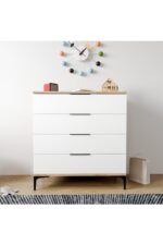 ALONEX HOME ADEN 4 ÇEKMECELİ SEPET ŞİFONYER - Görsel 7