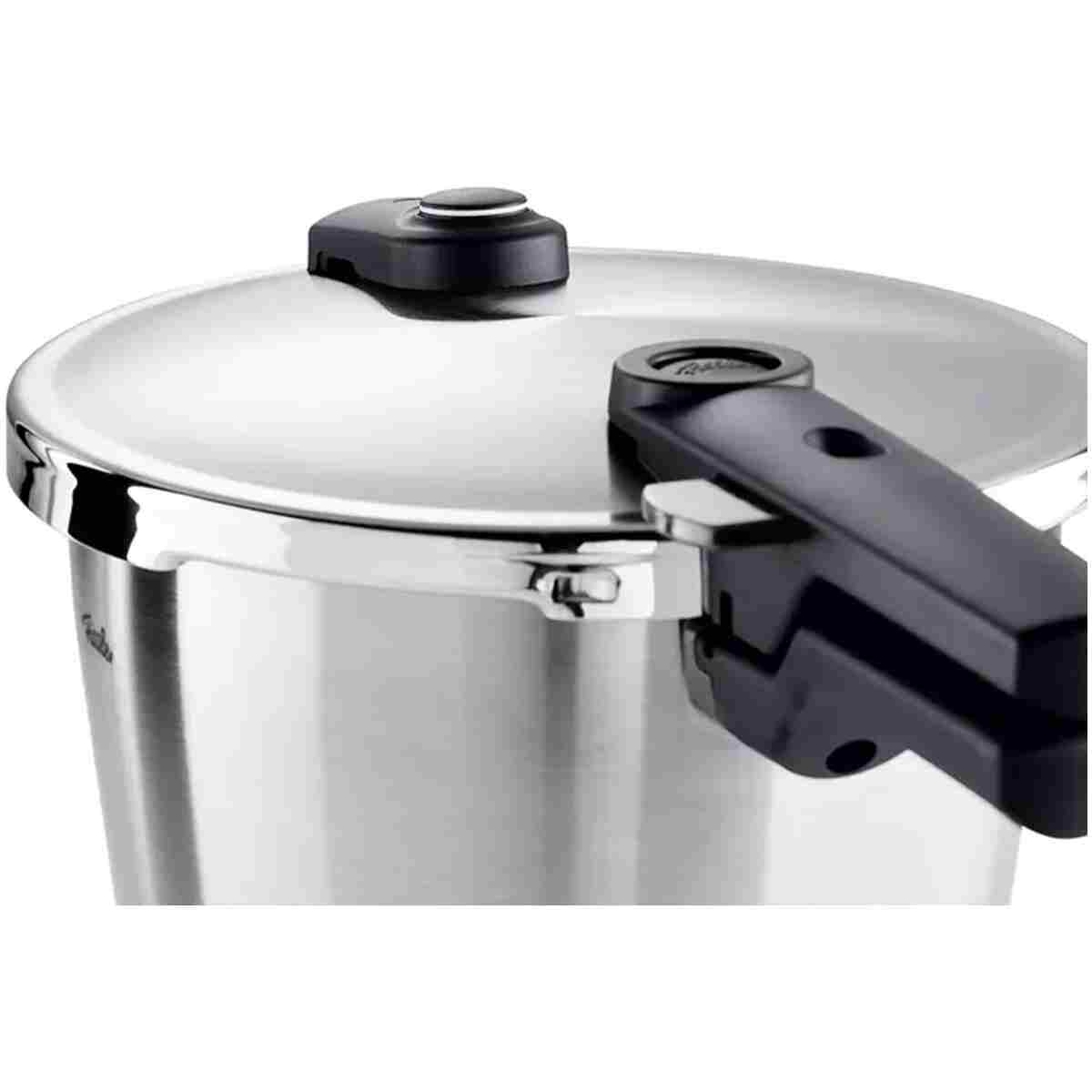 Vitaquick® Premium 10 Litre Düdüklü Tencere + Buhar Aparatı (Fissler Türkiye Garantili) - Görsel 3
