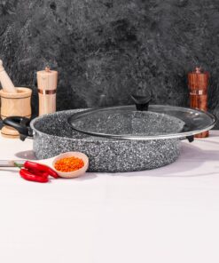 Taç Ultra Granit Basık Tencere 22 Cm
