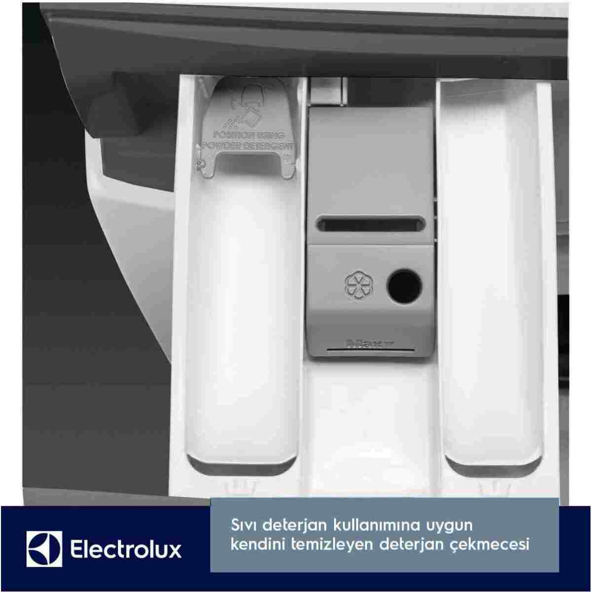 Electrolux EW6F9452T AI WashAssist 10,5kg 1400 Dev A Sınıfı FullWash45' Programlı Inverter Çamaşır Makinesi - Görsel 10