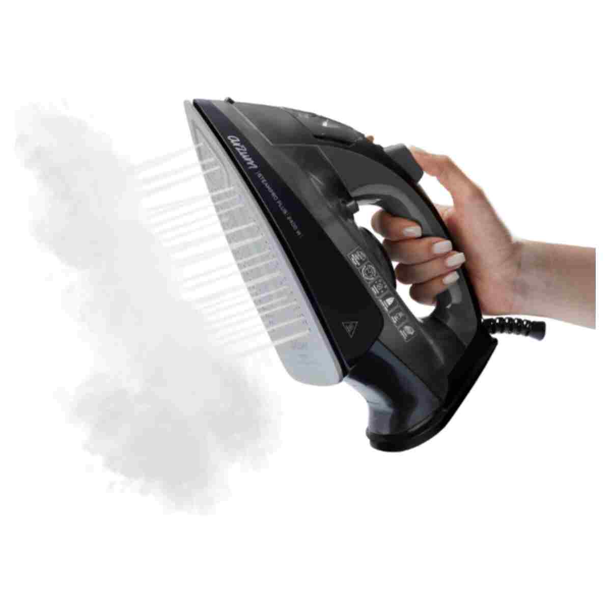 Arzum Steampro Plus Seramik Taban Buharlı Ütü 2400W Siyah - AR6000 - Görsel 9