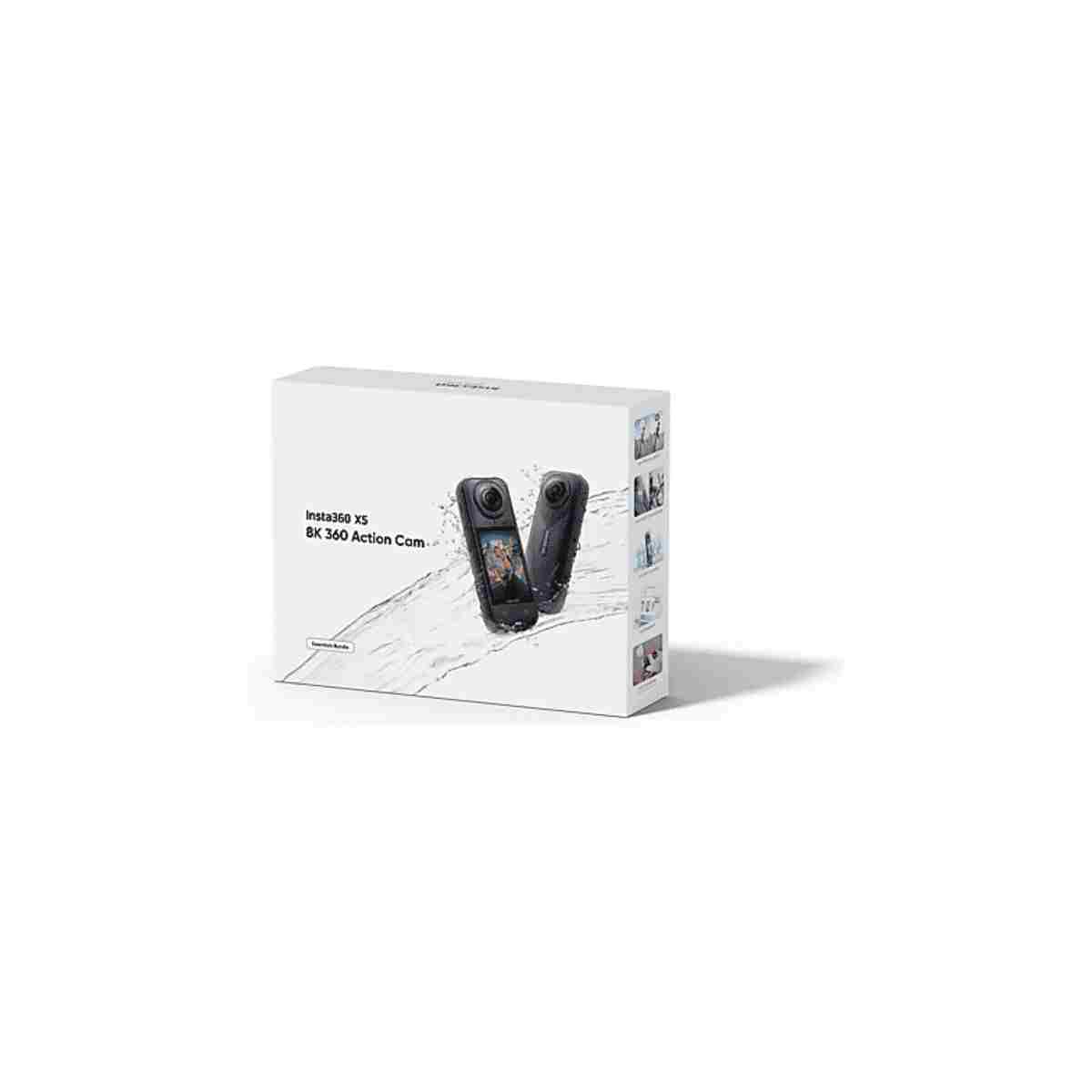 Insta360 X5 Essentials Bundle Aksiyon Kamerası Siyah - Görsel 3