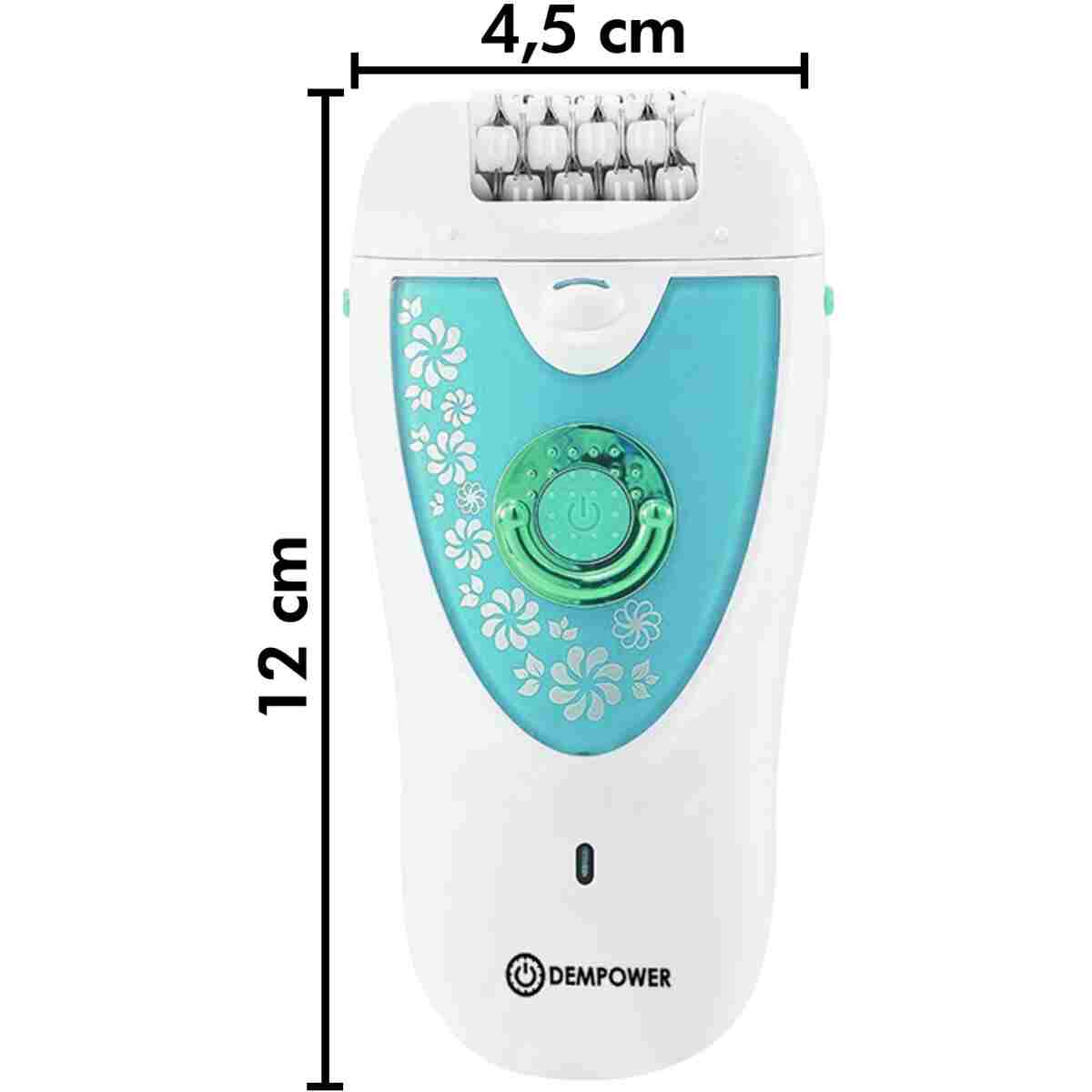 indirimsevinci 2’si 1 Arada Epilasyon ve Tıraş Cihazı Mavi Renk | LED Işıklı, USB Şarjlı, 2 Hız Ayarlı - Görsel 5