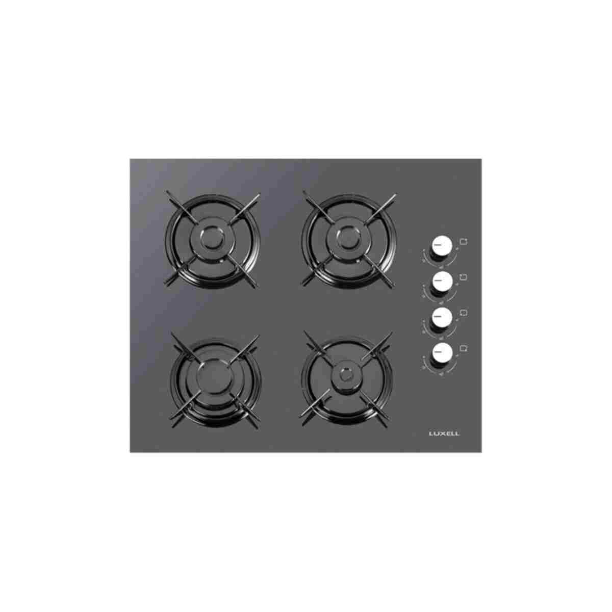 Luxell Opall Gri Cam Ankastre Set - Görsel 3