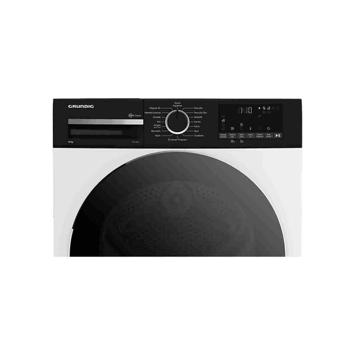 Grundig GPDH 10864 E Enerji Sınıfı 10 kg Isı Pompalı Kurutma Makinesi - Görsel 8