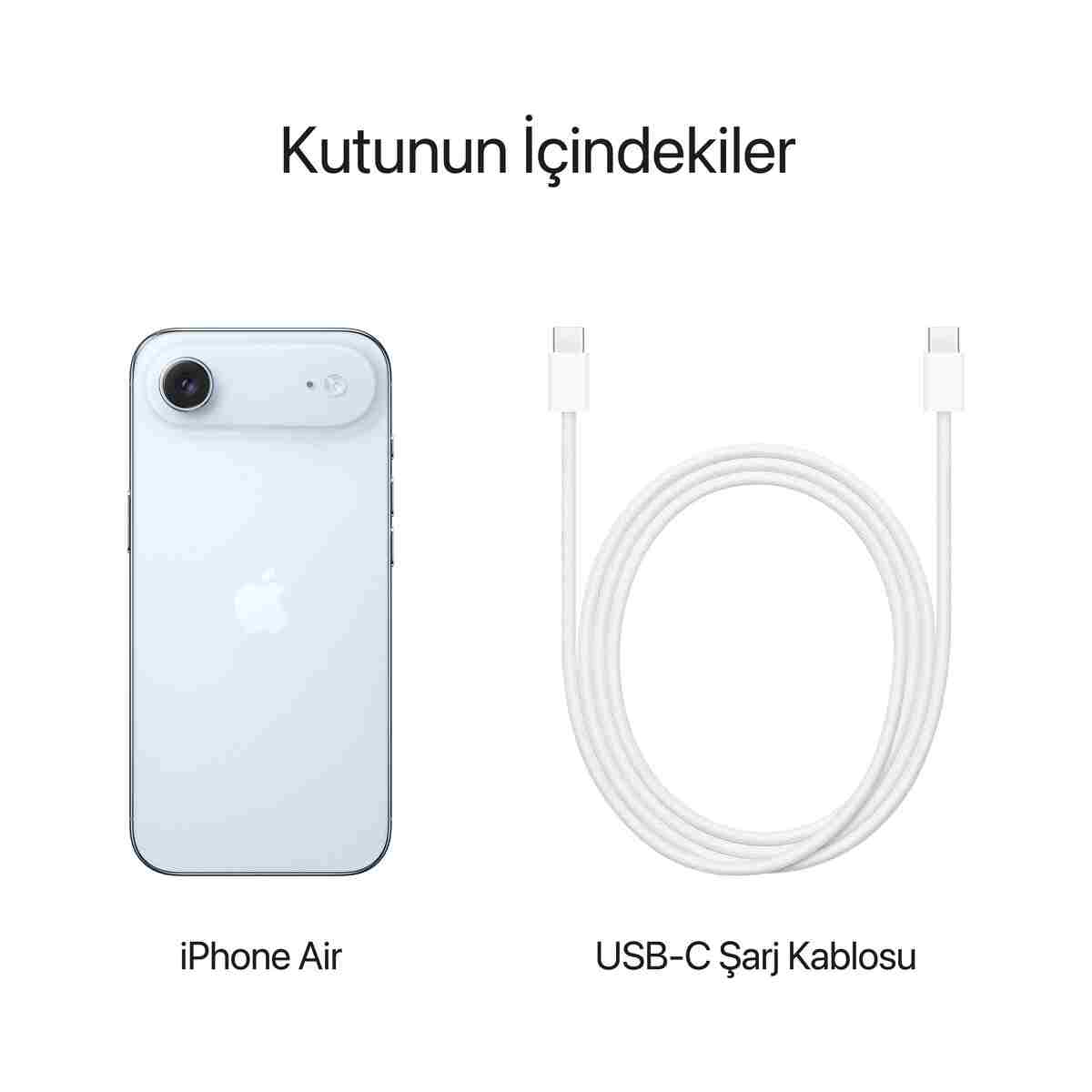 Apple iPhone Air 256GB Gök Mavisi - Görsel 8