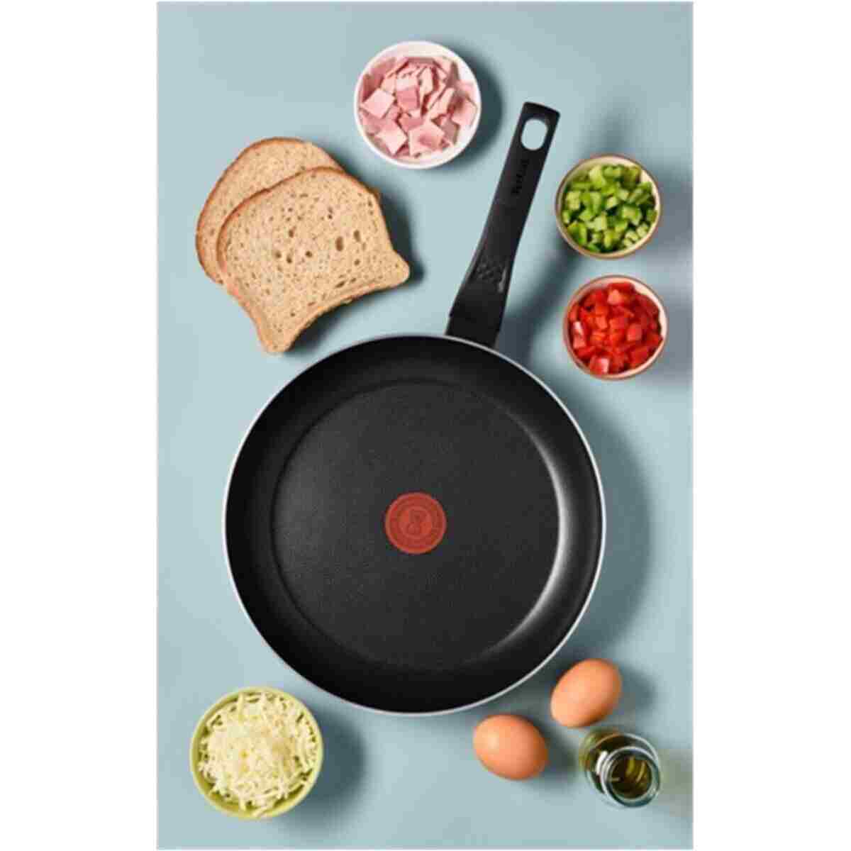 TEFAL SimpleCook 1X Difüzyon Tabanlı Tava - 28 cm - Görsel 5