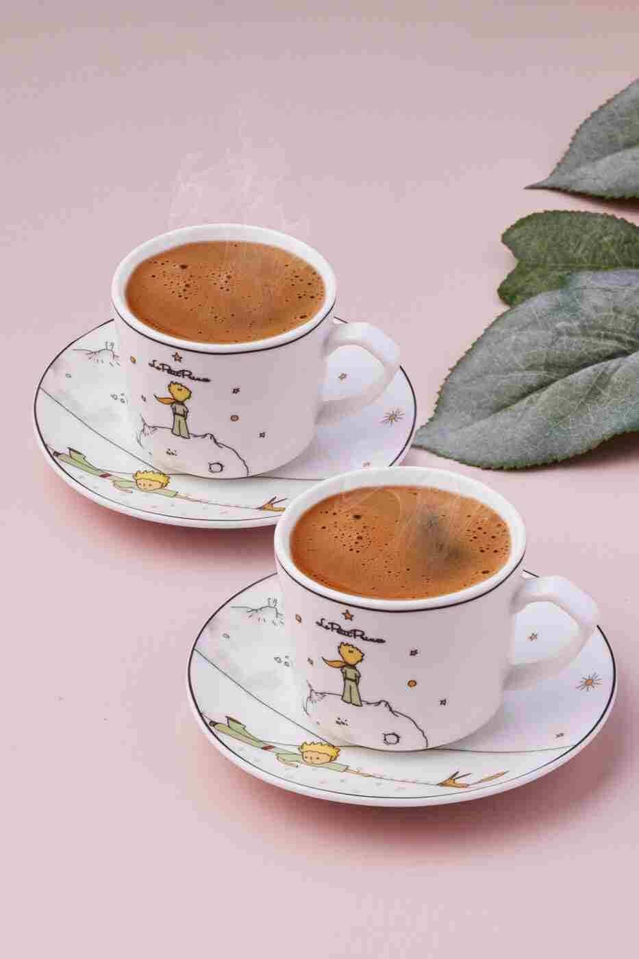 715193a510dd240f260811096e62391f Karaca Küçük Prens 2 Kişilik Kahve Fincanı Takımı 80 ml - Görsel 1