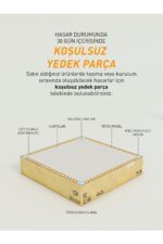 MONTENERO Şifonyer Parlak Beyaz 5 Çekmeceli Country Şifonyer Komodin Ahşap - Görsel 6