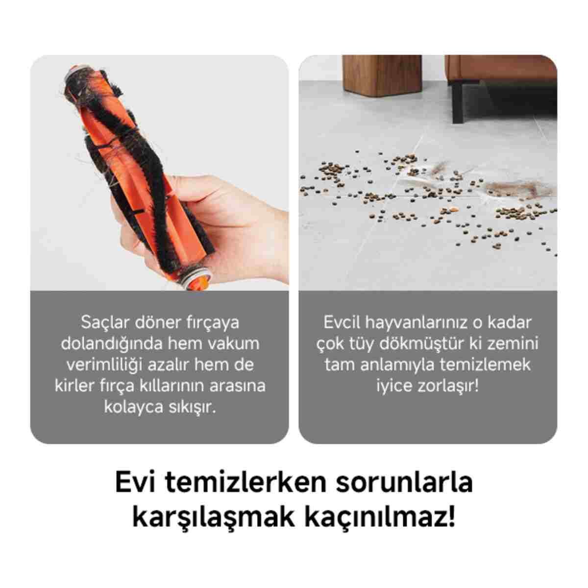 Xiaomi Mi Robot Vacuum S10t 8000pa Akıllı Robot Süpürge - Görsel 18