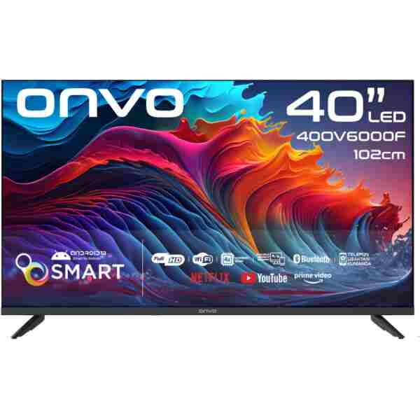 ONVO 40OVF6000F 40" 102 Ekran Uydu Alıcılı Full HD Android Smart LED TV