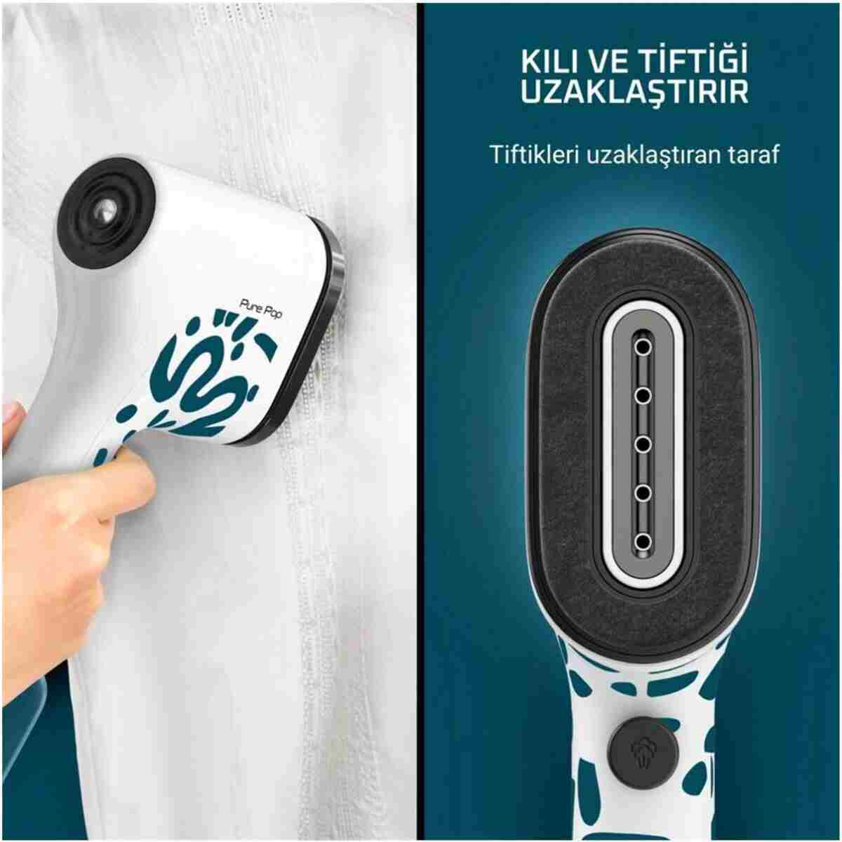 TEFAL DT204 Pure Pop Home and Travel Buharlı Düzleştirici Ütü - Görsel 5