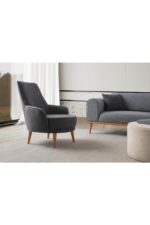 EDSY HOME Rebull 3+3+1+1 Koltuk Takımı Gri Renk - Görsel 8