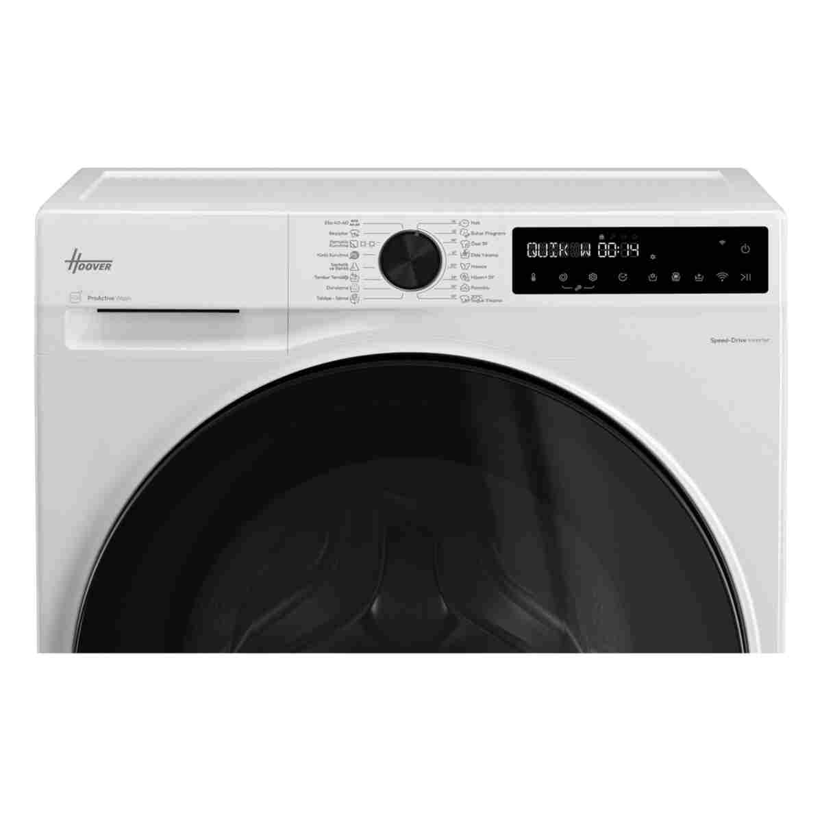 Hoover Hbwr 4117BL10-17 11 kg Yıkama 7 kg Kurutma Wi-Fi Bağlantılı 1400 Devir Kurutmalı Çamaşır Makinesi - Görsel 3