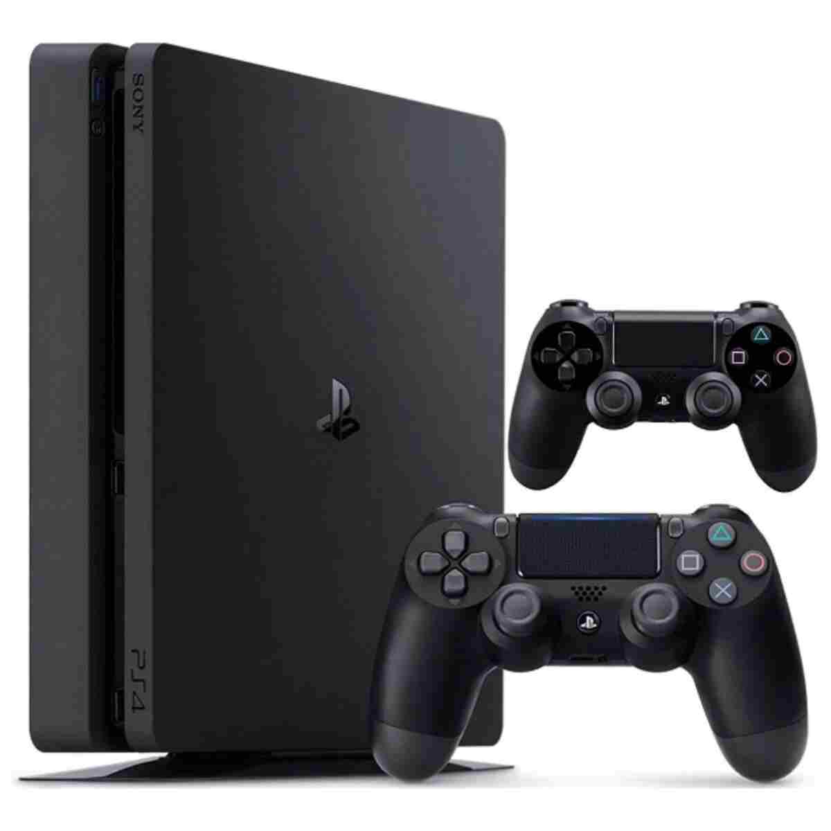 Galaktikos Tech Siyah Renk Playstation 4 Ps4 Slim Kasa 1 TB HDD 13 Oyunlu Ürün 2 Adet V2 Kol (12.02V) 12 Ay Garanti - Görsel 3