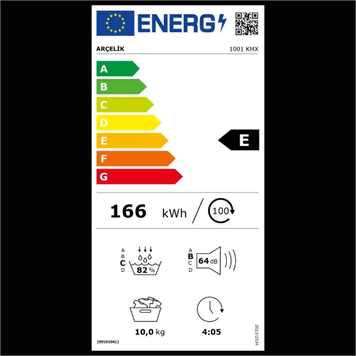 Arçelik 1001 KMX 10 kg Çamaşır Kurutma Makinesi - Görsel 15