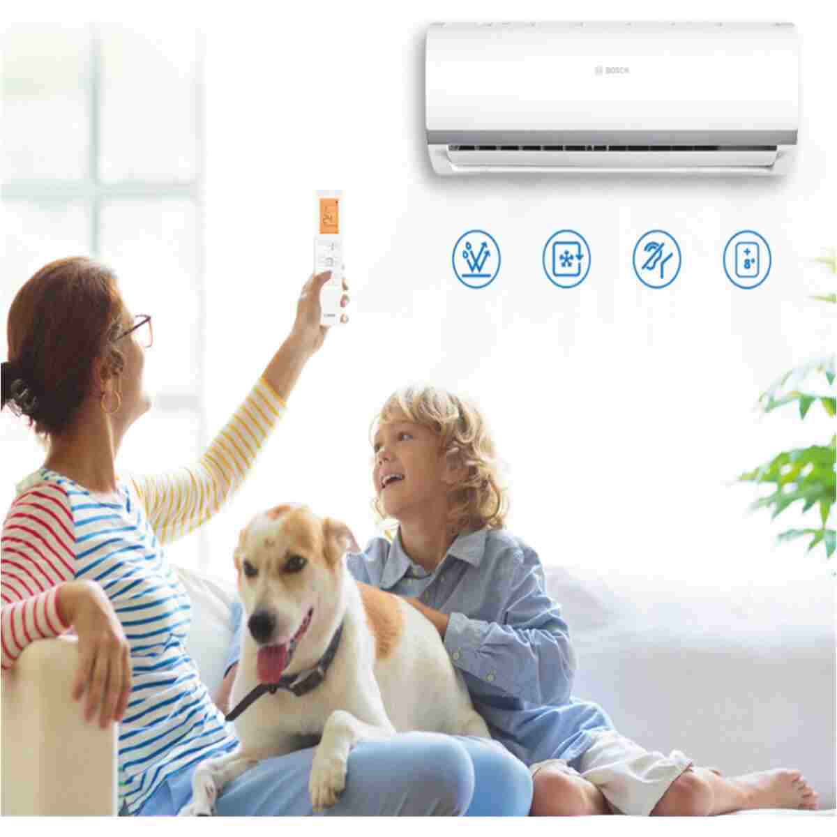 Bosch Climate 2001 Cl2001-9000 Btu A R32 - Görsel 5