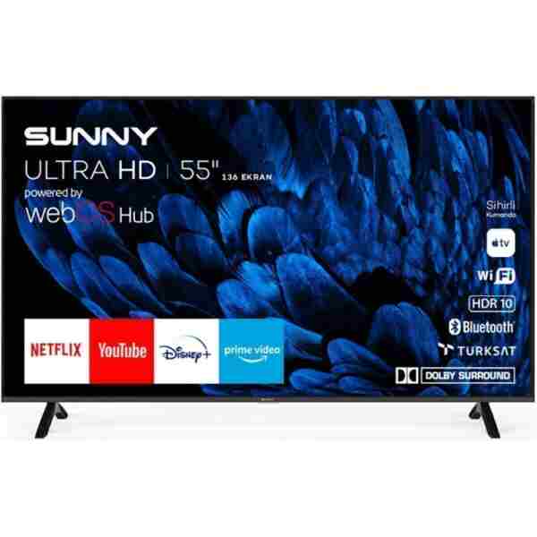 Sunny SN55UAL253-0276 55’’ 140 Ekran 4K Ultra HD webOS Smart LED TV