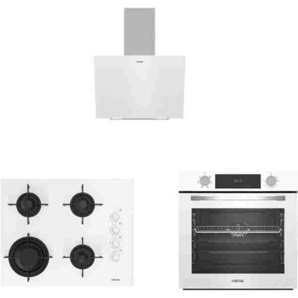 Altus ALA 322 W Fırın 189 DW Ocak 570 W Davlumbaz Beyaz Ankastre Set