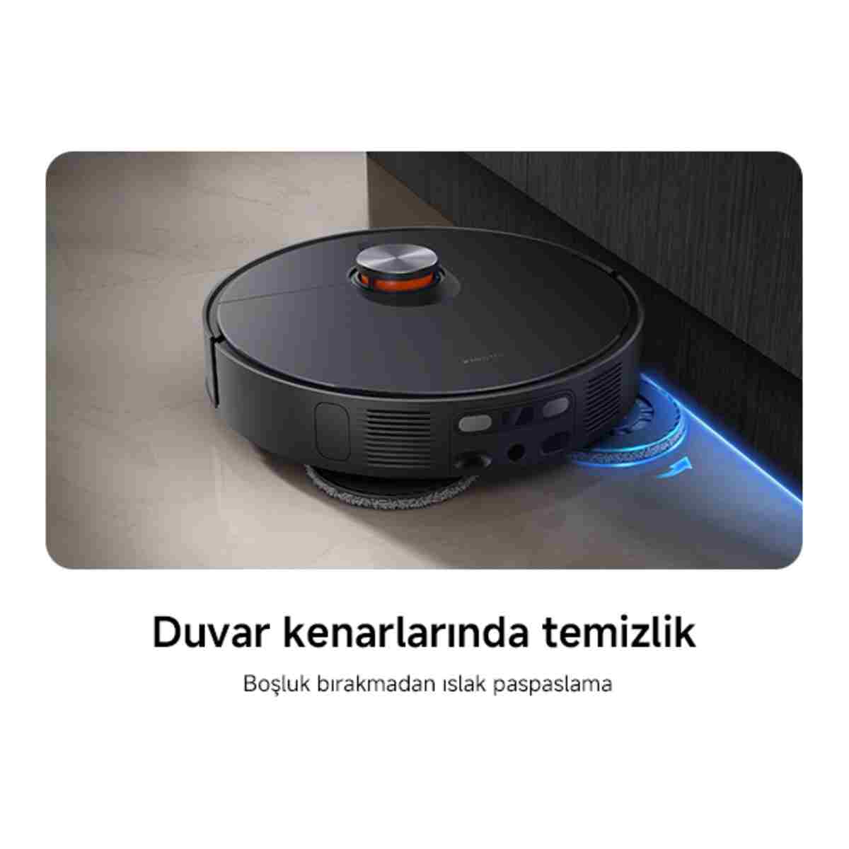 Robot Vacuum X20 Max Akıllı Robot Süpürge ve Mop - 8000Pa Siyah(Xiaomi Türkiye Garantili) - Görsel 8
