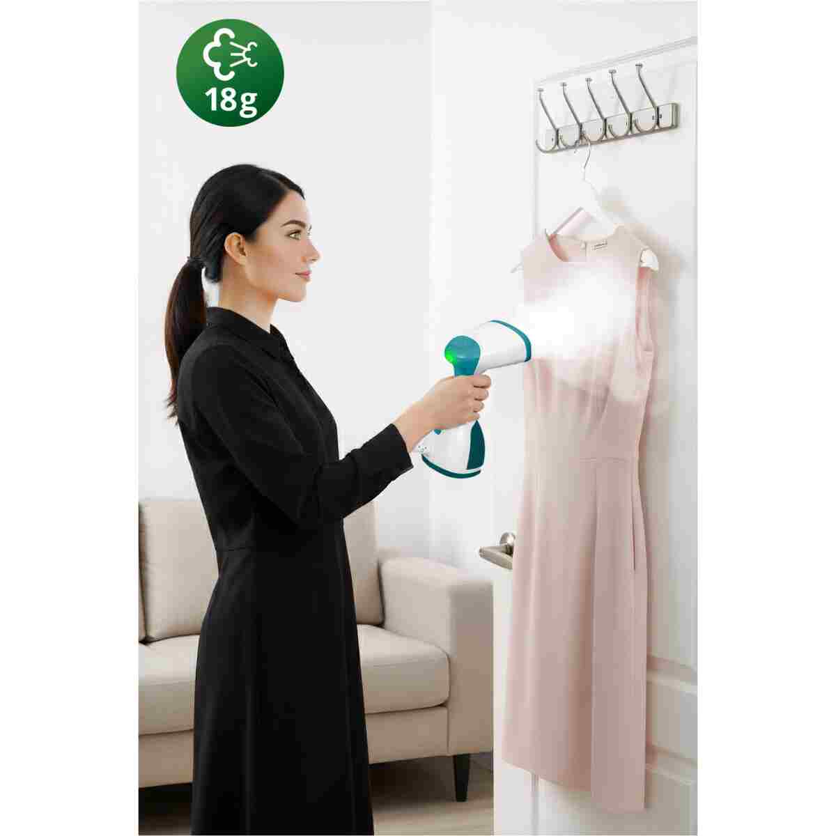 Kiwi Ksı 650 1200w Portatif Buharlı Kırışık Giderici Dikey Ütü - Görsel 3