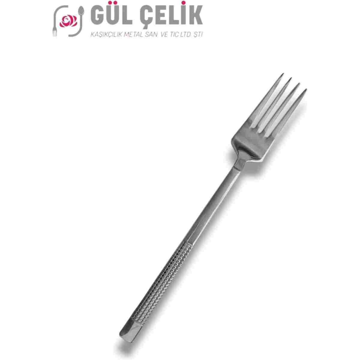 KAVEH 30 Parça 6 Kişilik Çatal Kaşık Seti Hasır Model Kutulu 18/0 Kalite - Görsel 12