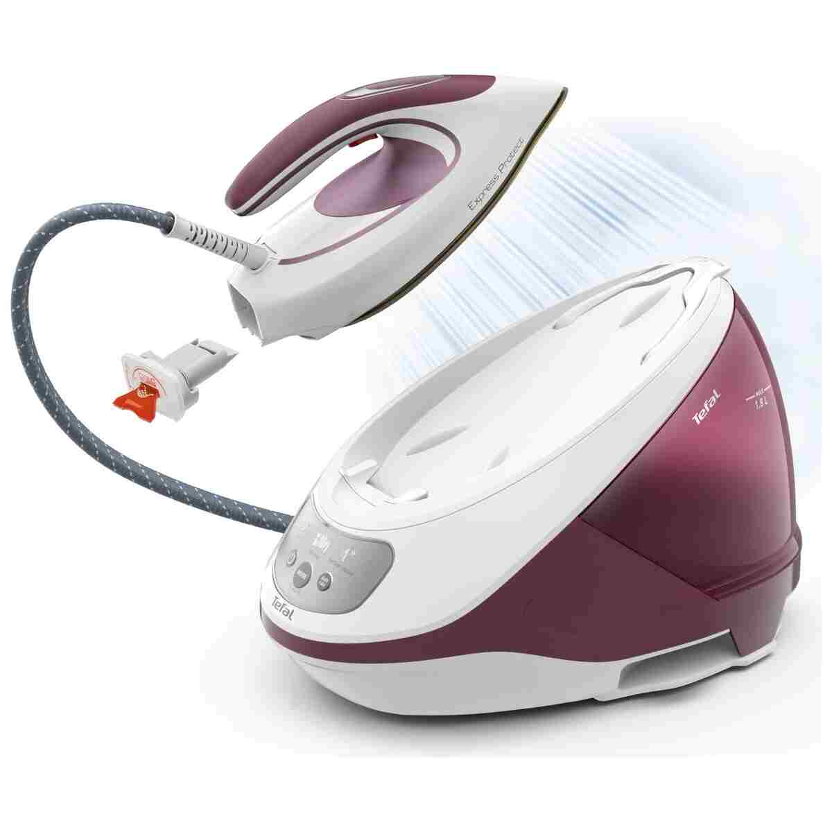 TEFAL SV9201 Express Protect 130 gr Sürekli ve 530 gr Şok Buharlı 2800 Watt Buhar Kazanlı Ütü - Görsel 2