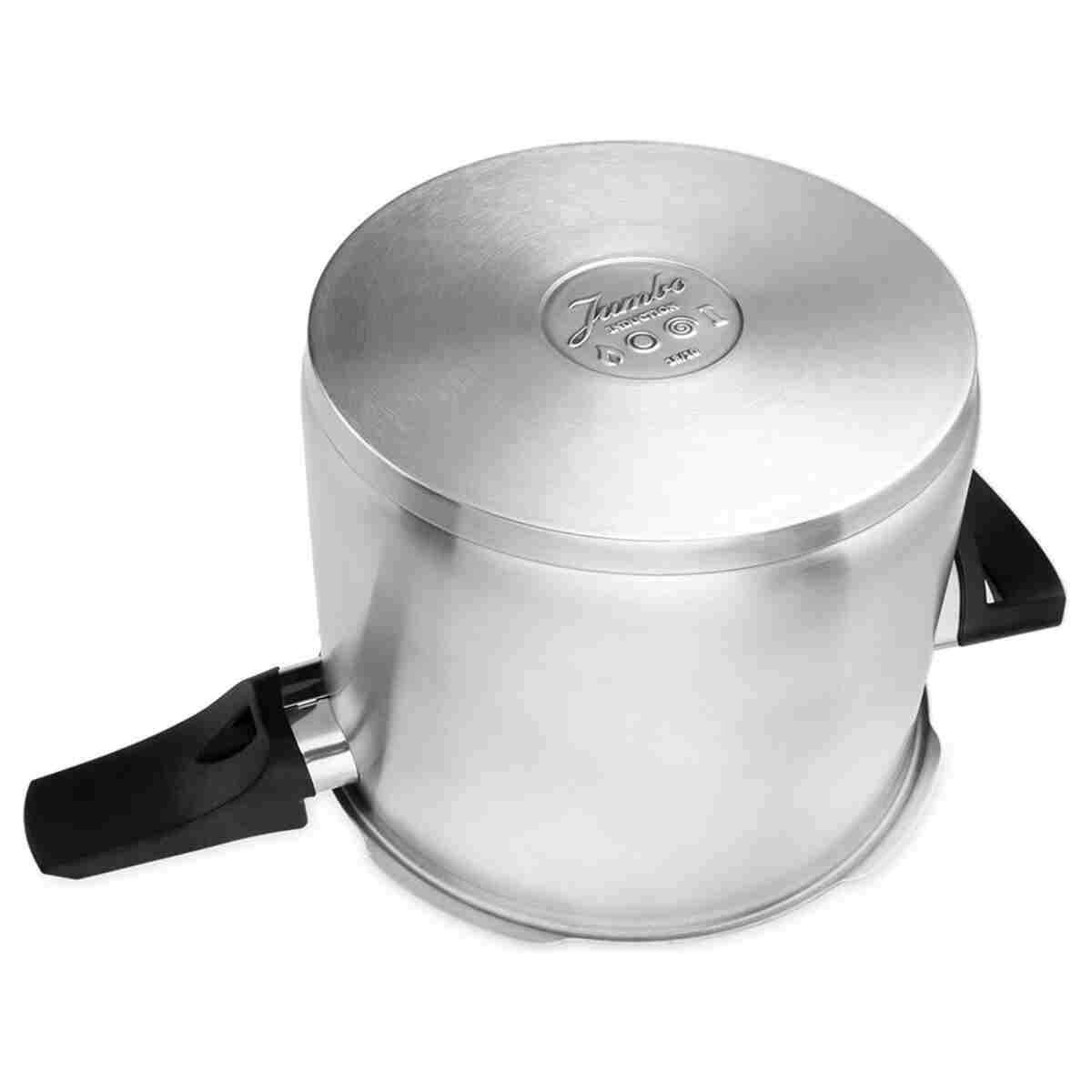 Jumbo Procook Mat Gri Düdüklü Tencere 6 Litre - Görsel 5
