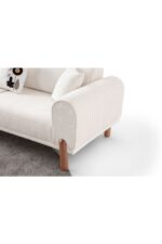 EDSY HOME Armoni 3+3+1 Koltuk Takımı Krem - Görsel 7
