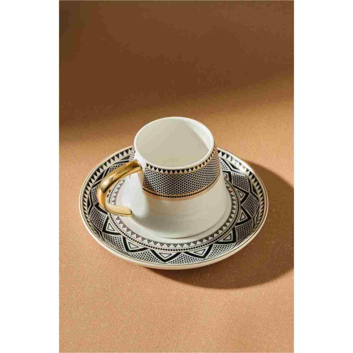 Karaca Globe 6 Kişilik Kahve Fincanı Takımı 80 ml - Görsel 11