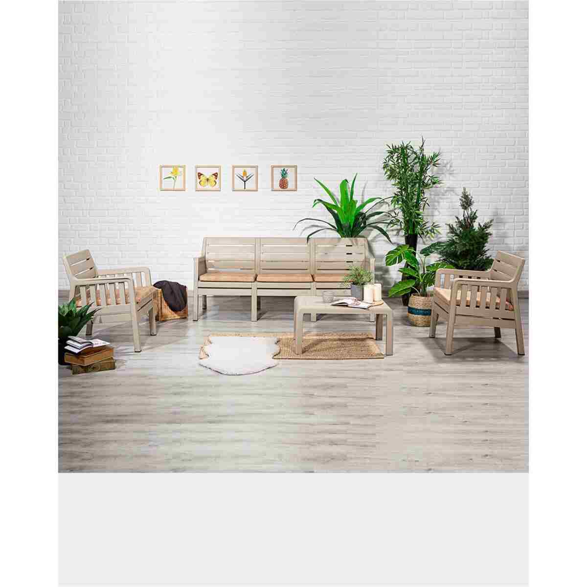 Modalife Lara Home 3+1+1 S Bahçe Takımı - Cappucino - Görsel 6