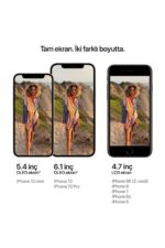 iPhone 12 64 GB Siyah Cep Telefonu Aksesuarsız Kutu (Apple Türkiye Garantili) - Görsel 5