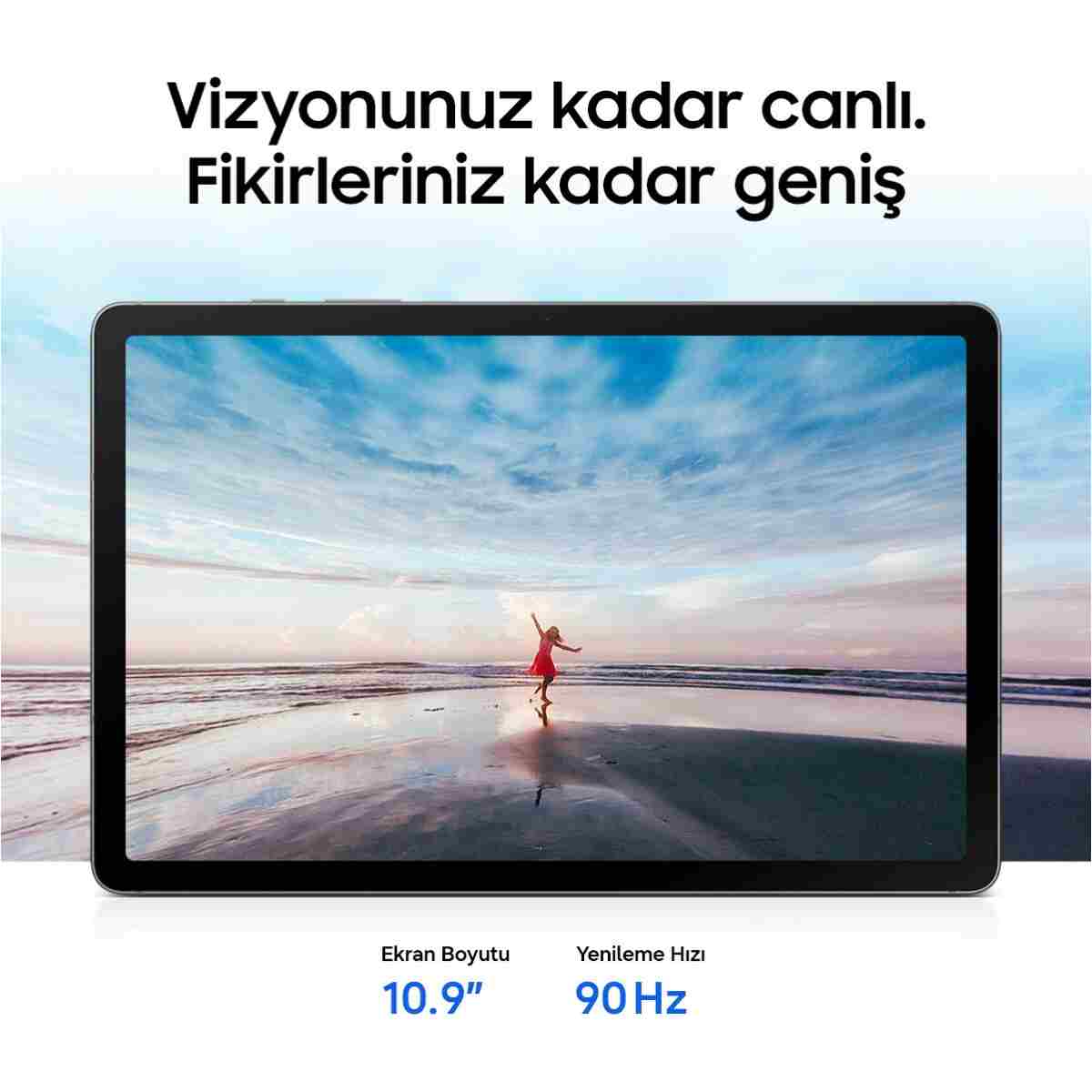 Samsung Galaxy Tab S10 Lite SM-X400 256 GB 10.9" Tablet Mercan - Görsel 3