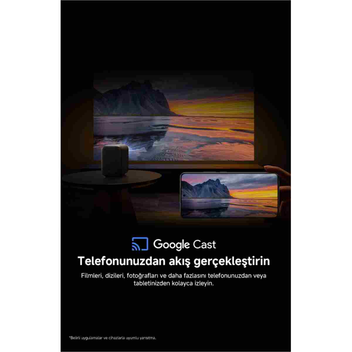 Xiaomi Smart Projector L1 Projeksiyon - Görsel 13
