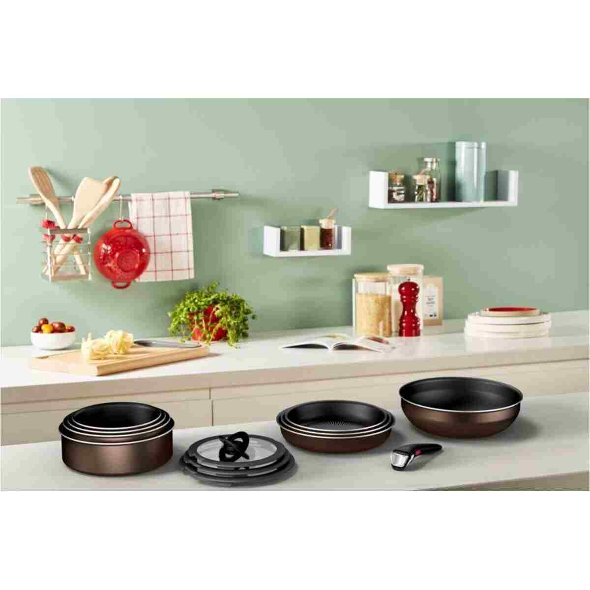TEFAL Ingenio Xl Intense 2X Maxi Tava Tencere Seti - 19 Parça - Görsel 11