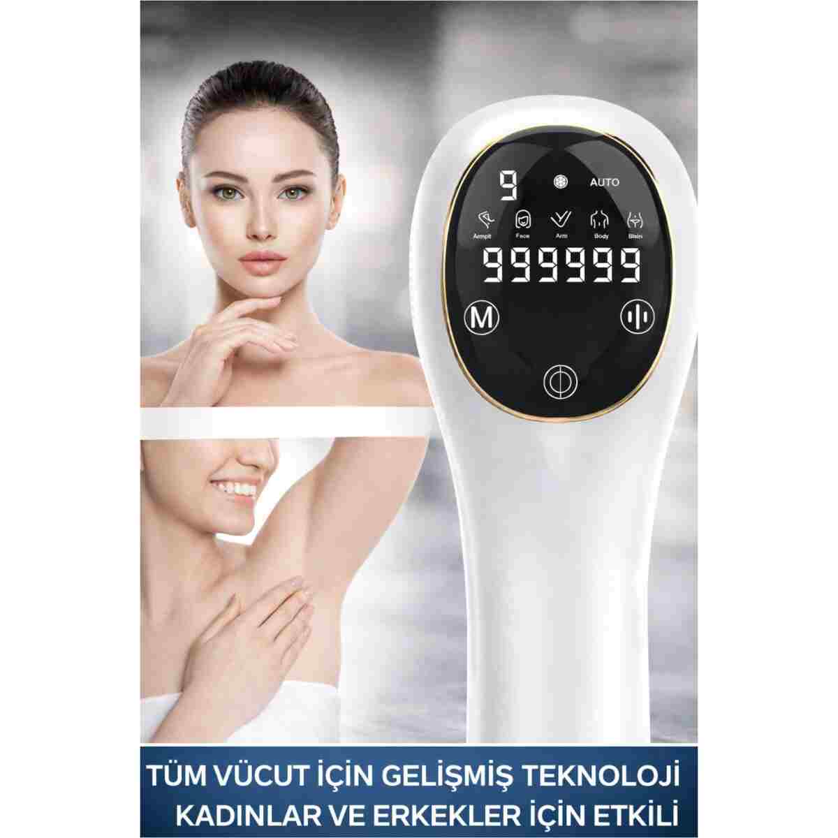 hoppo X20 Ipl Buz Lazer Epilasyon Cihazı 999.999 Flash Atım Dkunmatik Ekran - Görsel 7