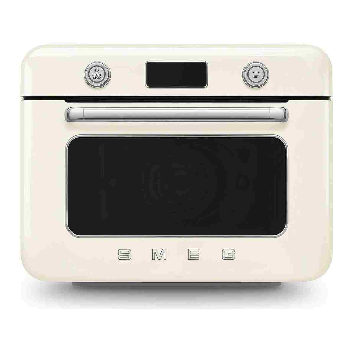 SMEG 50’s Style Krem Retro Buharlı Mini Fırın - Görsel 5