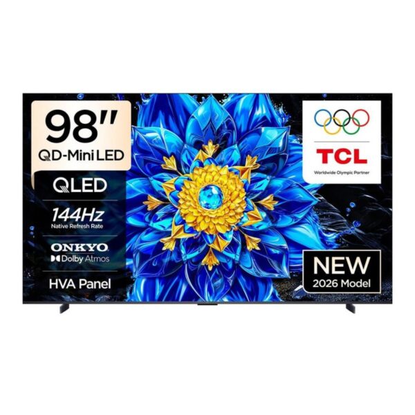 TCL 98P8L 98inc 248 cm 4K UHD Google Smart QD-Miniled Dimming TV,Uydu Alıcılı